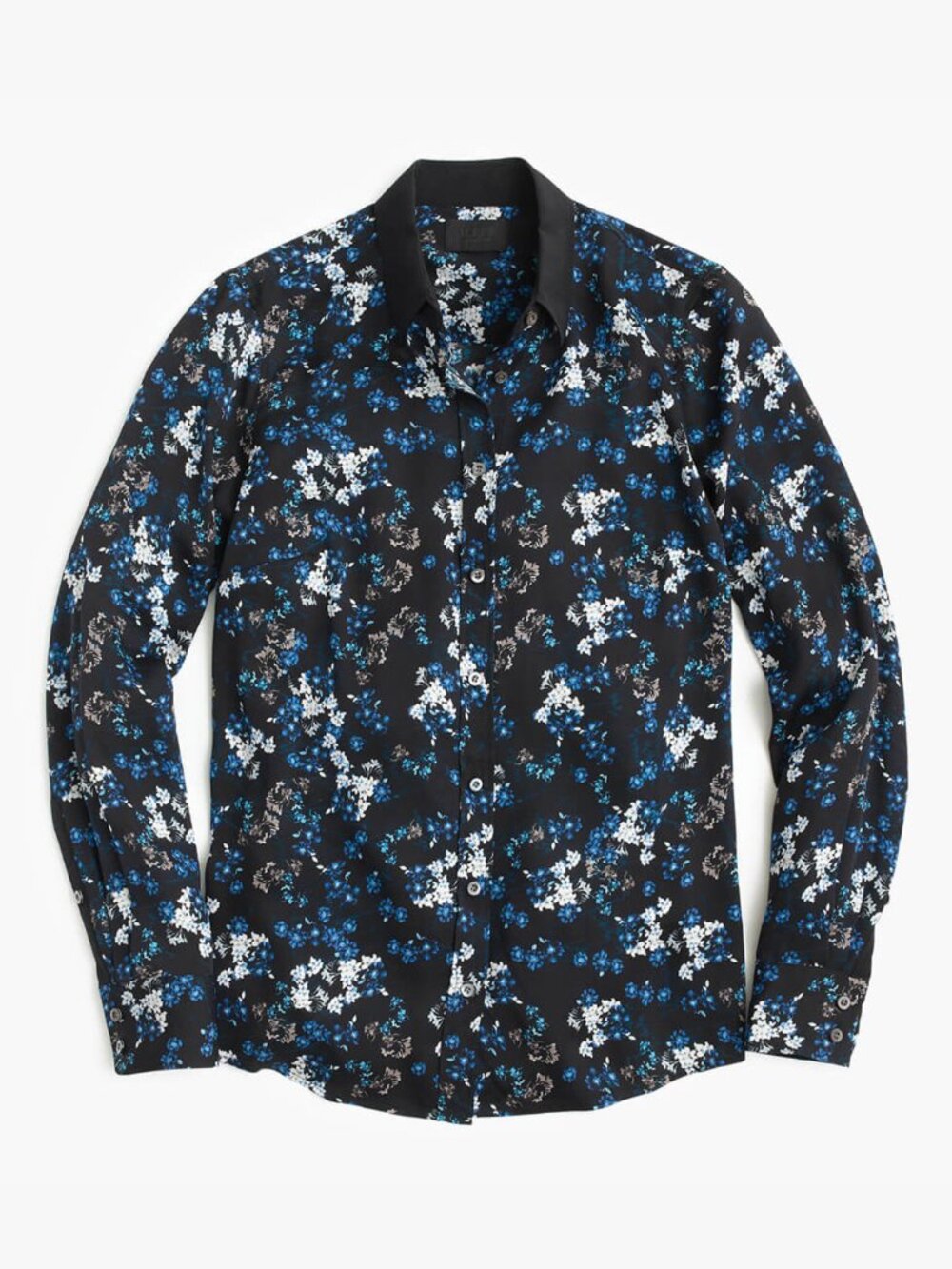 J. Crew Collection Floral Button-Front Shirt 8